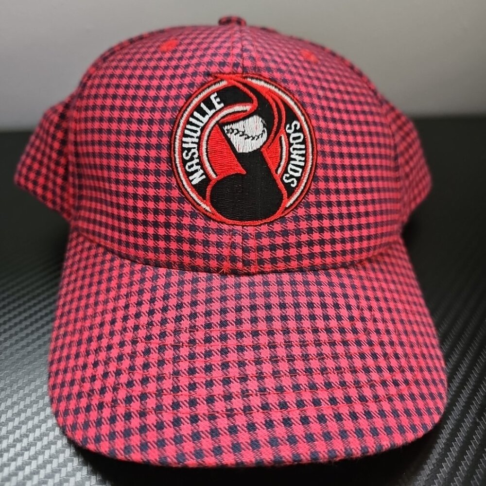 Fantastic Red and Black Nashville Sounds Snapback Baseball Cap Hat Cotton OSFM